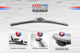 AERO PRO Wiper Blades 24" & 19" Pair - Service Parts Online